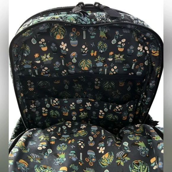 Vera Bradley Women's Cotton XL Campus Backpack in Dreamer Paisley - Picture 6 of 10